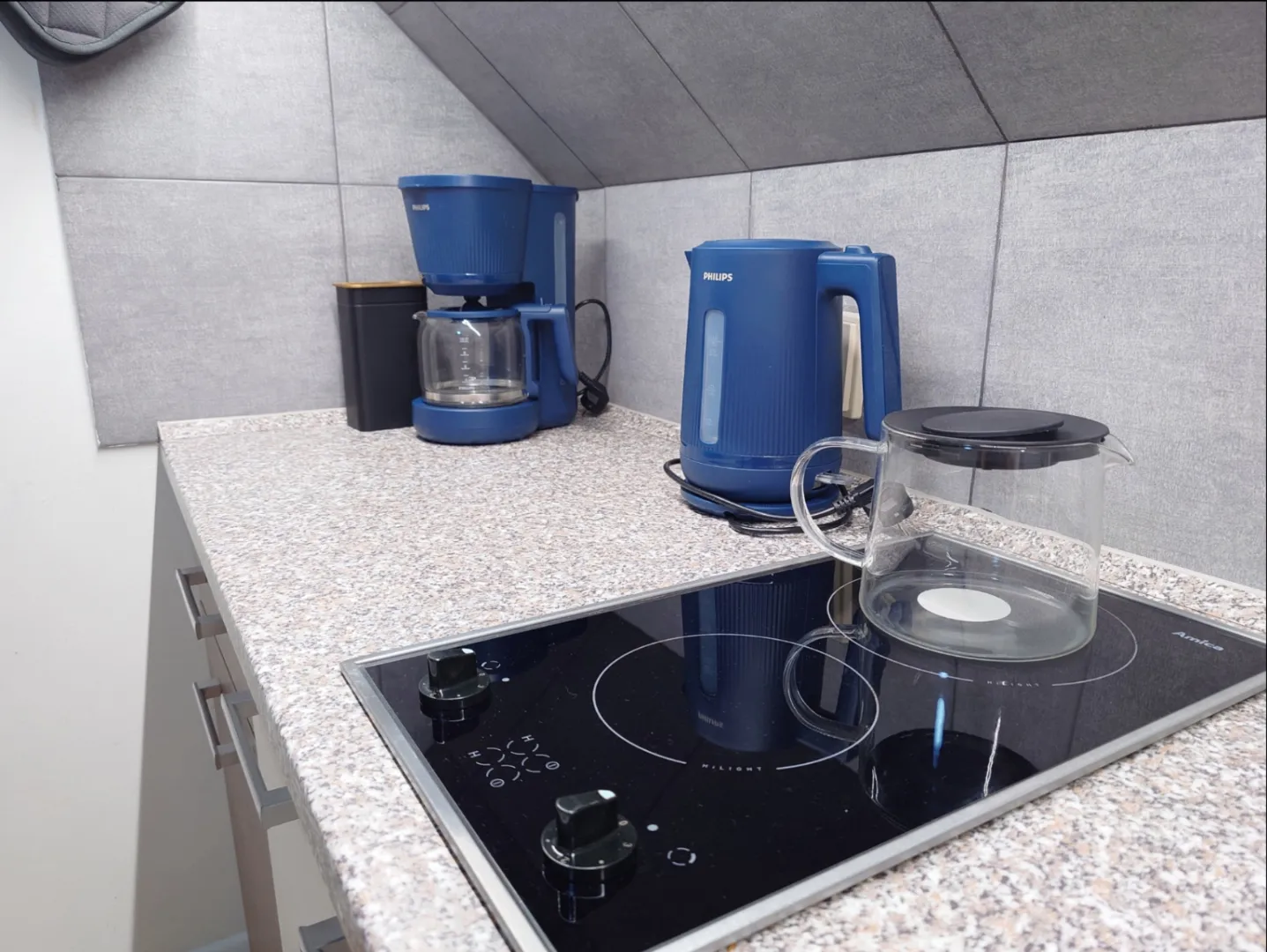 Plně vybavená kuchyň apartmánu